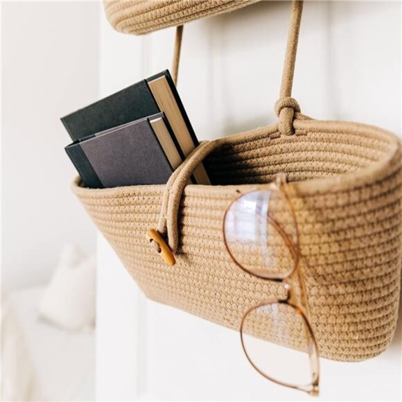 Over the Door HangingBasket for Organizing,3-Tier Hanging WallBasket for Storage - Picture 4 of 7